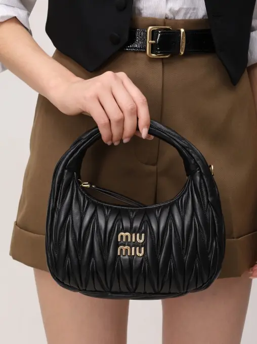Сумка кожаная MIU MIU