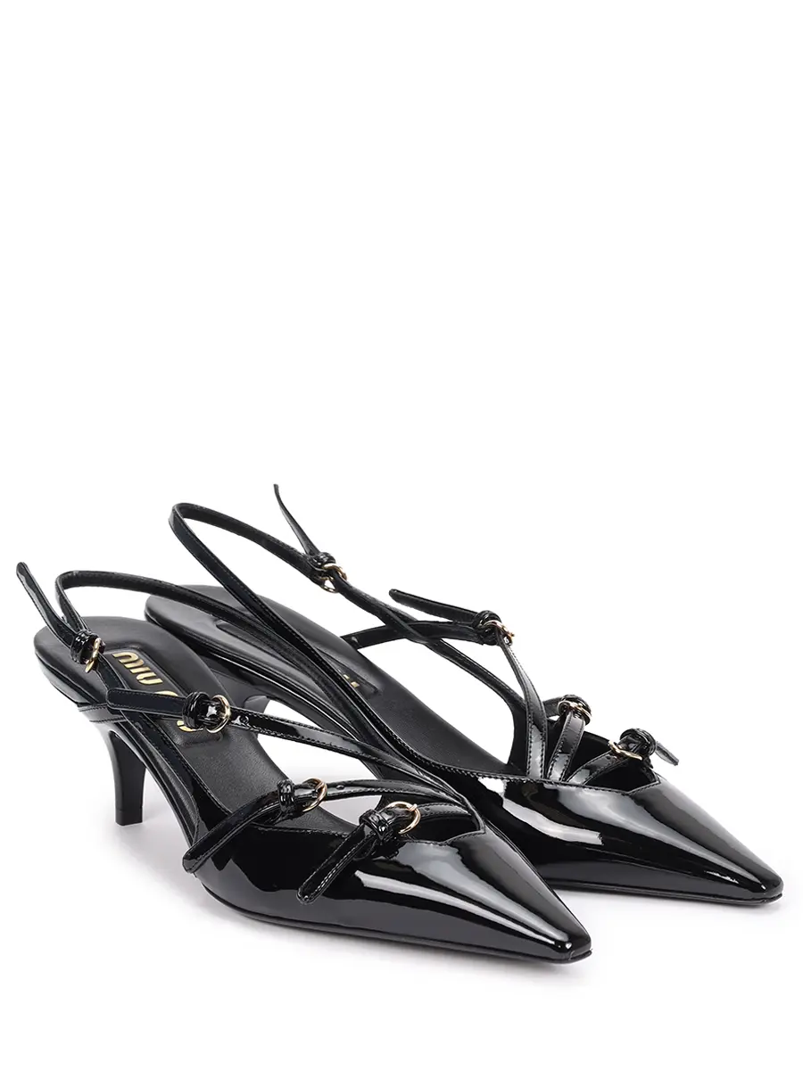 Босоножки кожаные