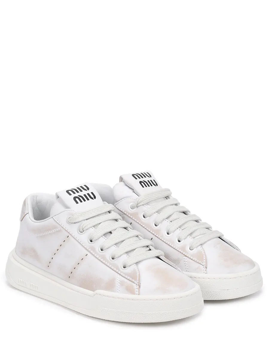 Кеды кожаные