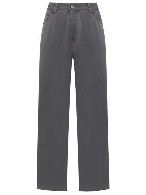 Джинсы хлопковые MIU MIU