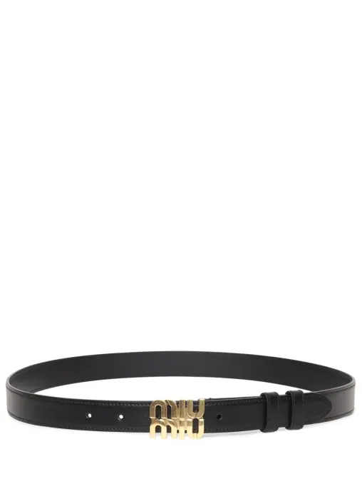Ремень кожаный MIU MIU