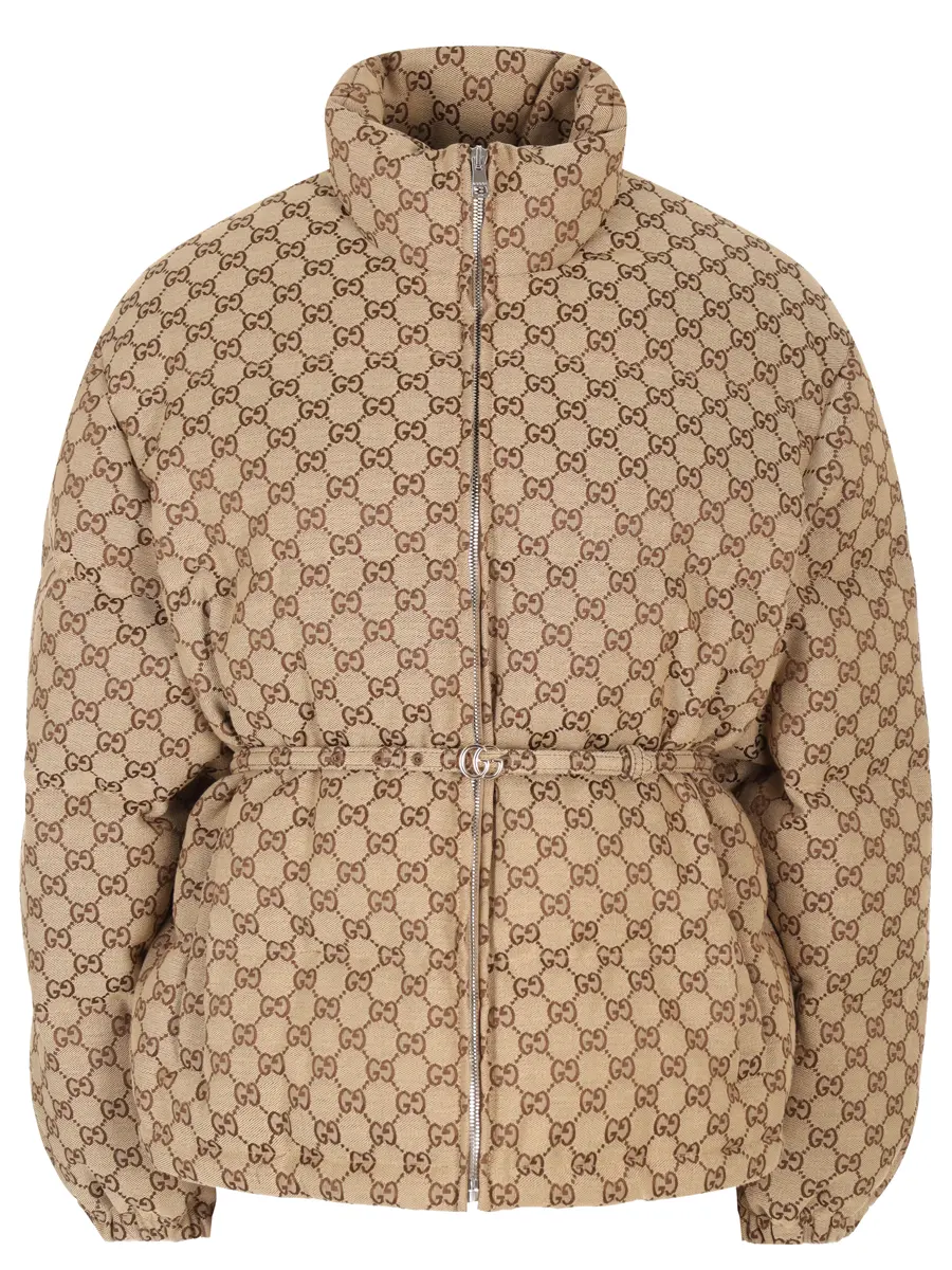 Пуховик стеганый