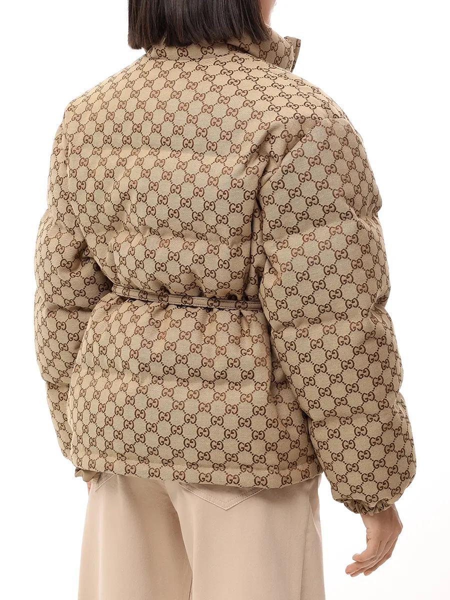 Пуховик стеганый