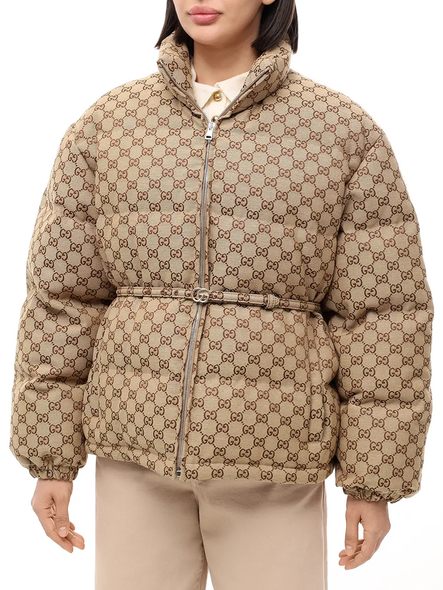 Пуховик стеганый