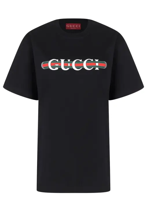 Футболка хлопковая GUCCI