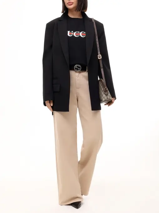 Футболка хлопковая GUCCI