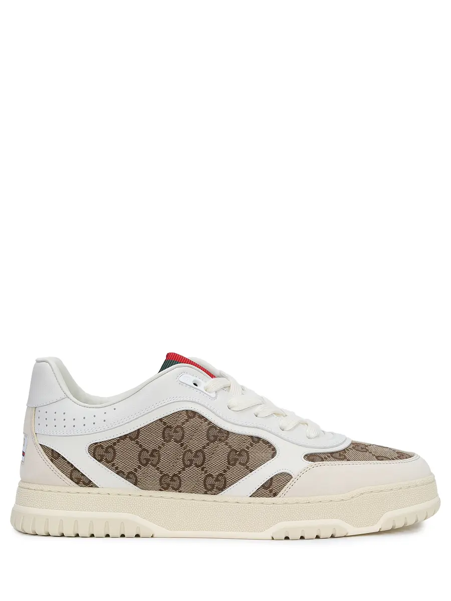 Кеды комбинированные Gucci Re-Web