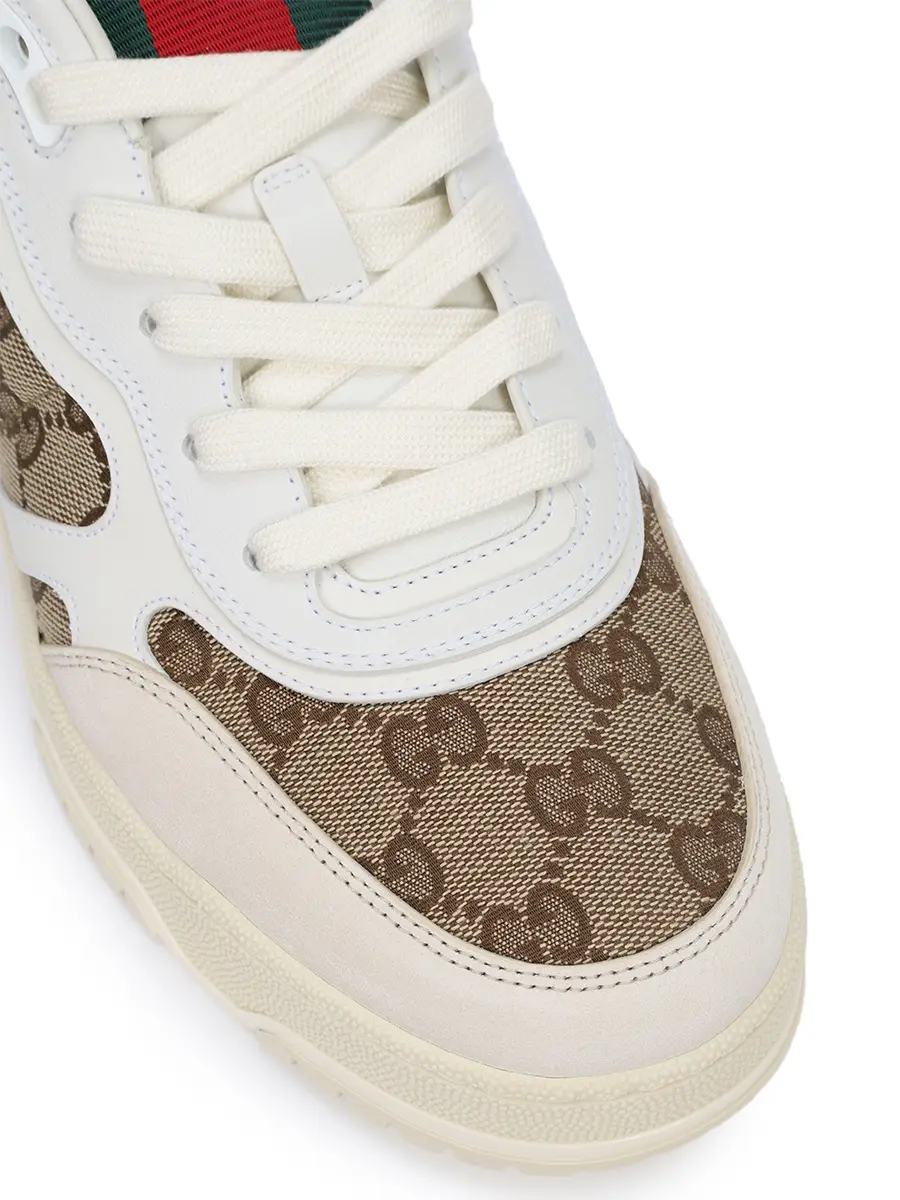 Кеды комбинированные Gucci Re-Web