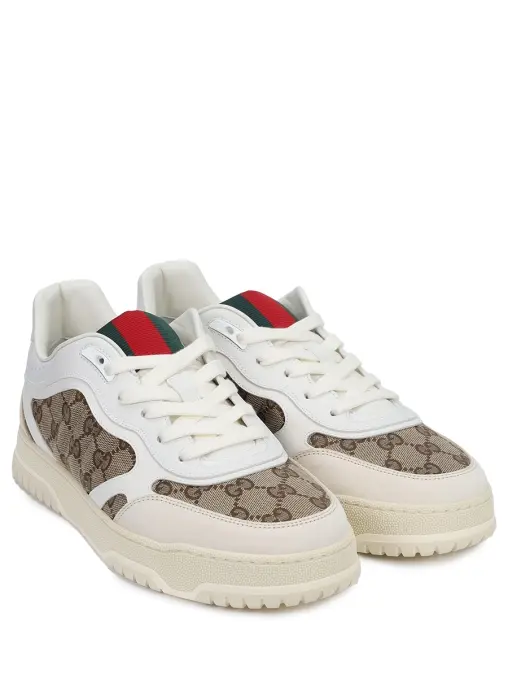 Кеды комбинированные Gucci Re-Web GUCCI