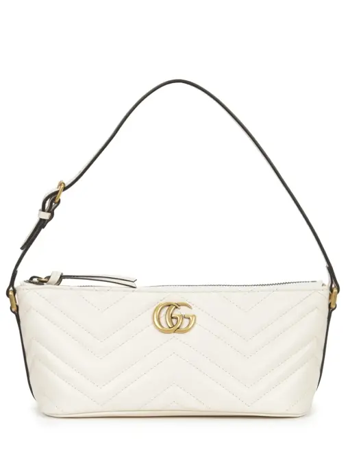 Сумка кожаная GG Marmont GUCCI
