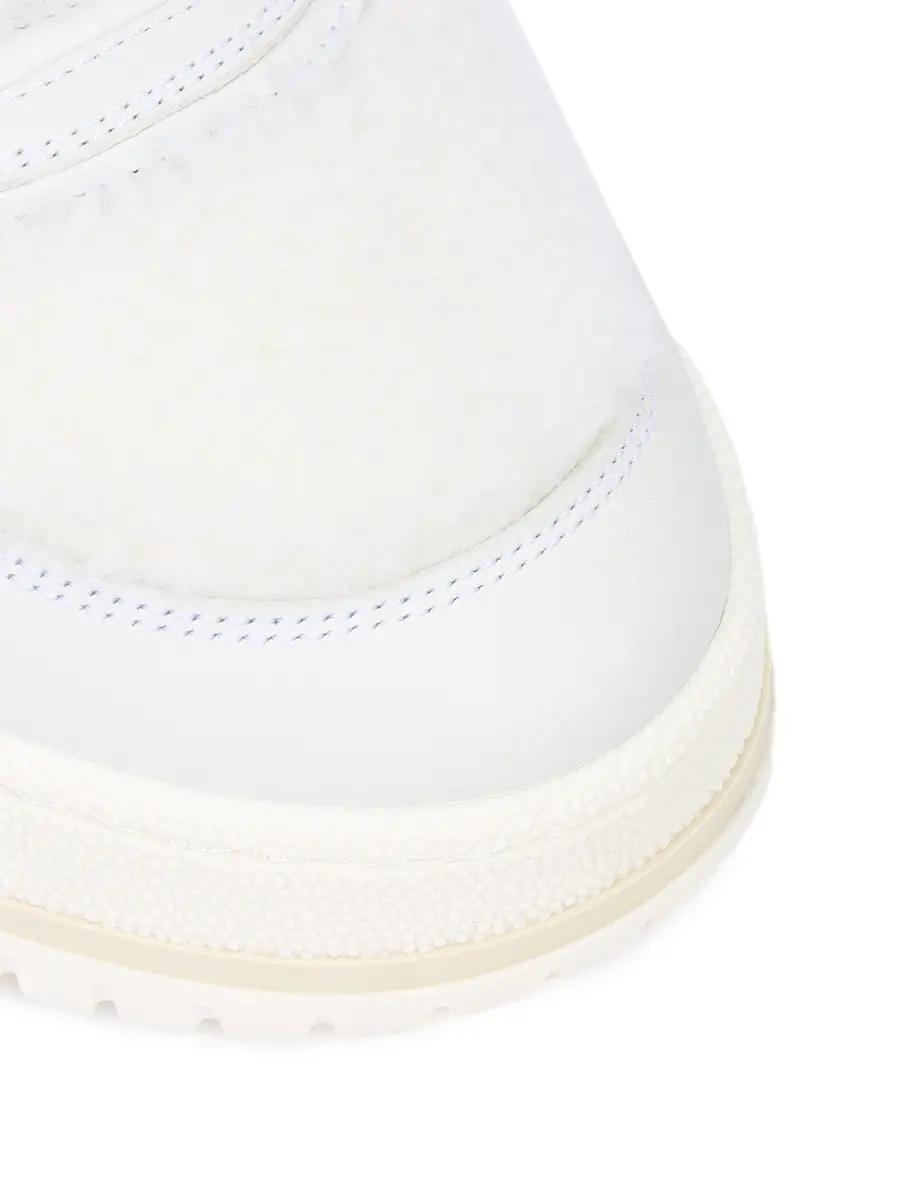 Кеды кожаные Re-Web на меху