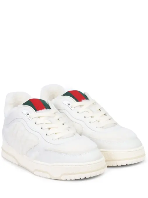 Кеды кожаные Re-Web на меху GUCCI