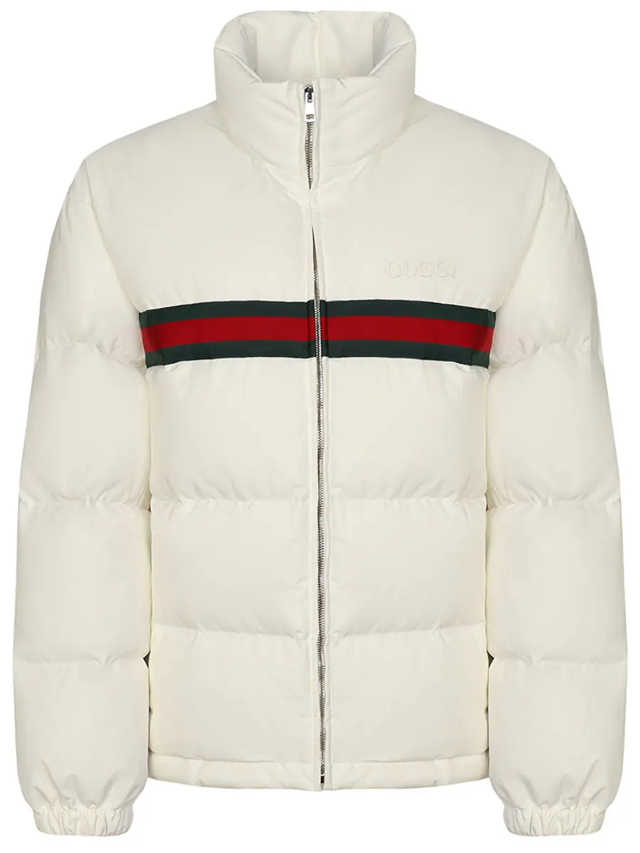 Пуховик стеганый