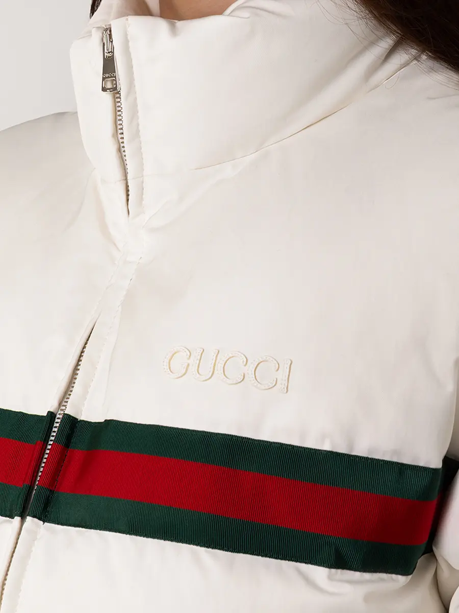 Пуховик стеганый