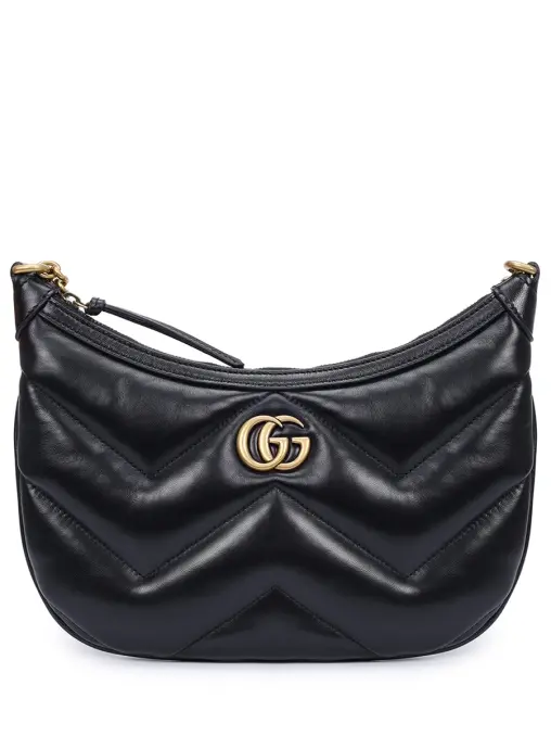 Сумка кожаная GG Marmont GUCCI