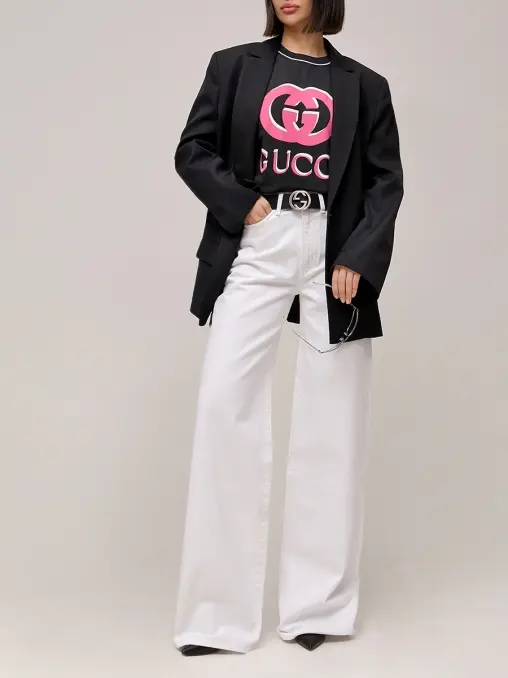 Футболка хлопковая GUCCI