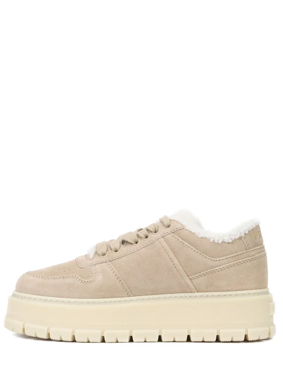 Кеды замшевые на меху