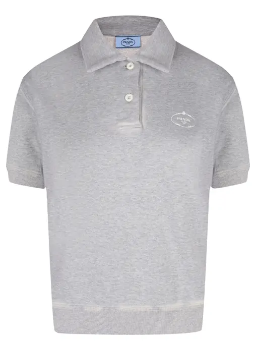Поло хлопковое PRADA