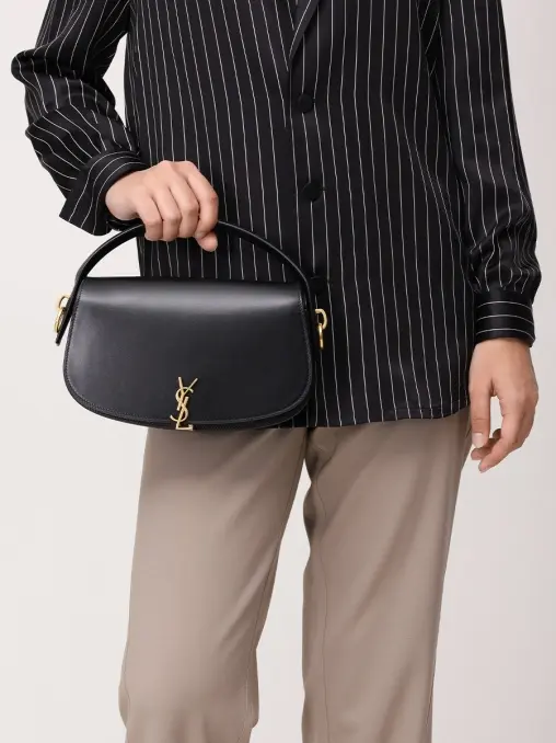 Сумка кожаная Voltaire in box SAINT LAURENT