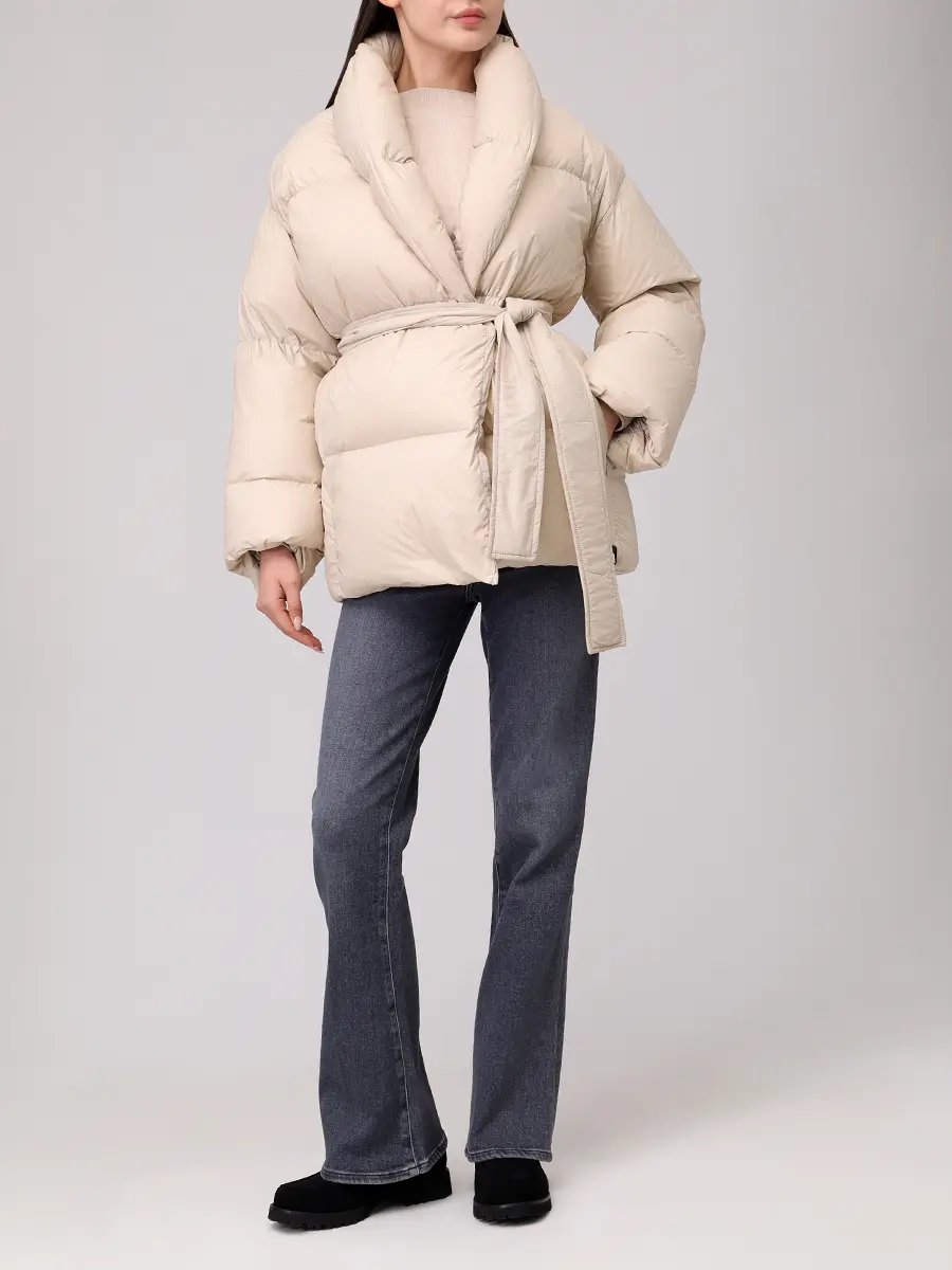 Пуховик стеганый