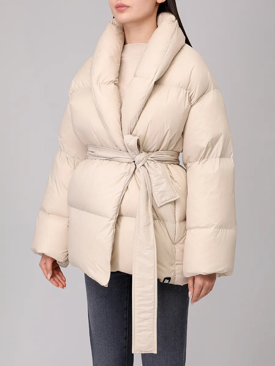 Пуховик стеганый