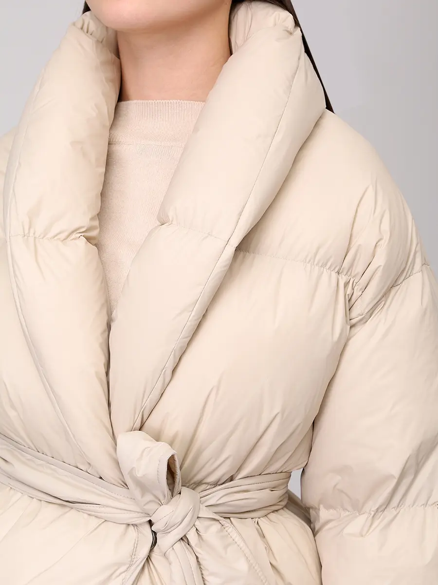 Пуховик стеганый