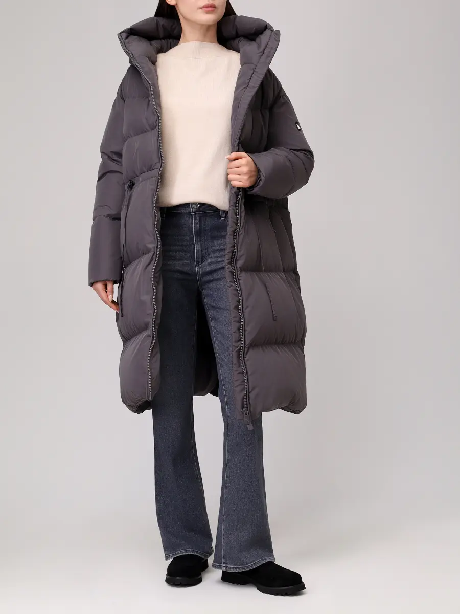 Пуховик стеганый