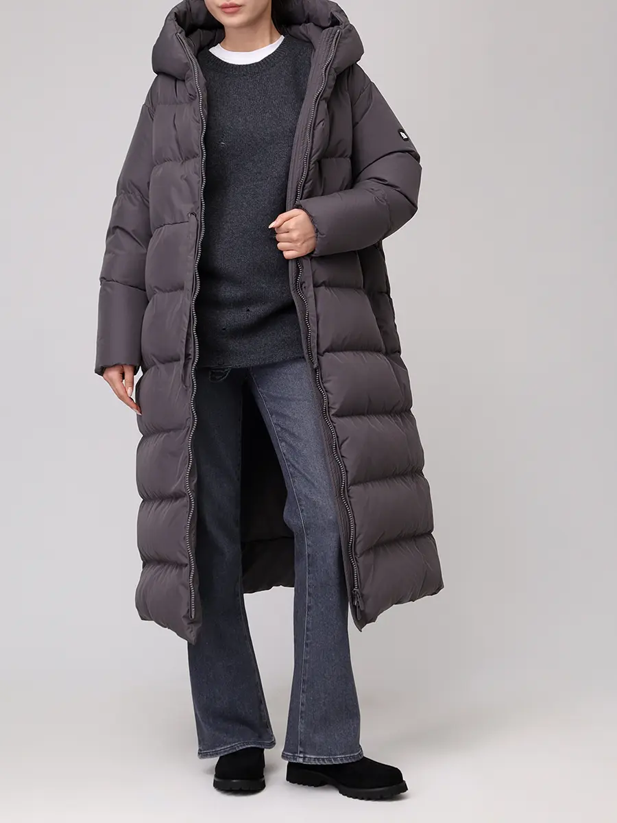 Пуховик стеганый