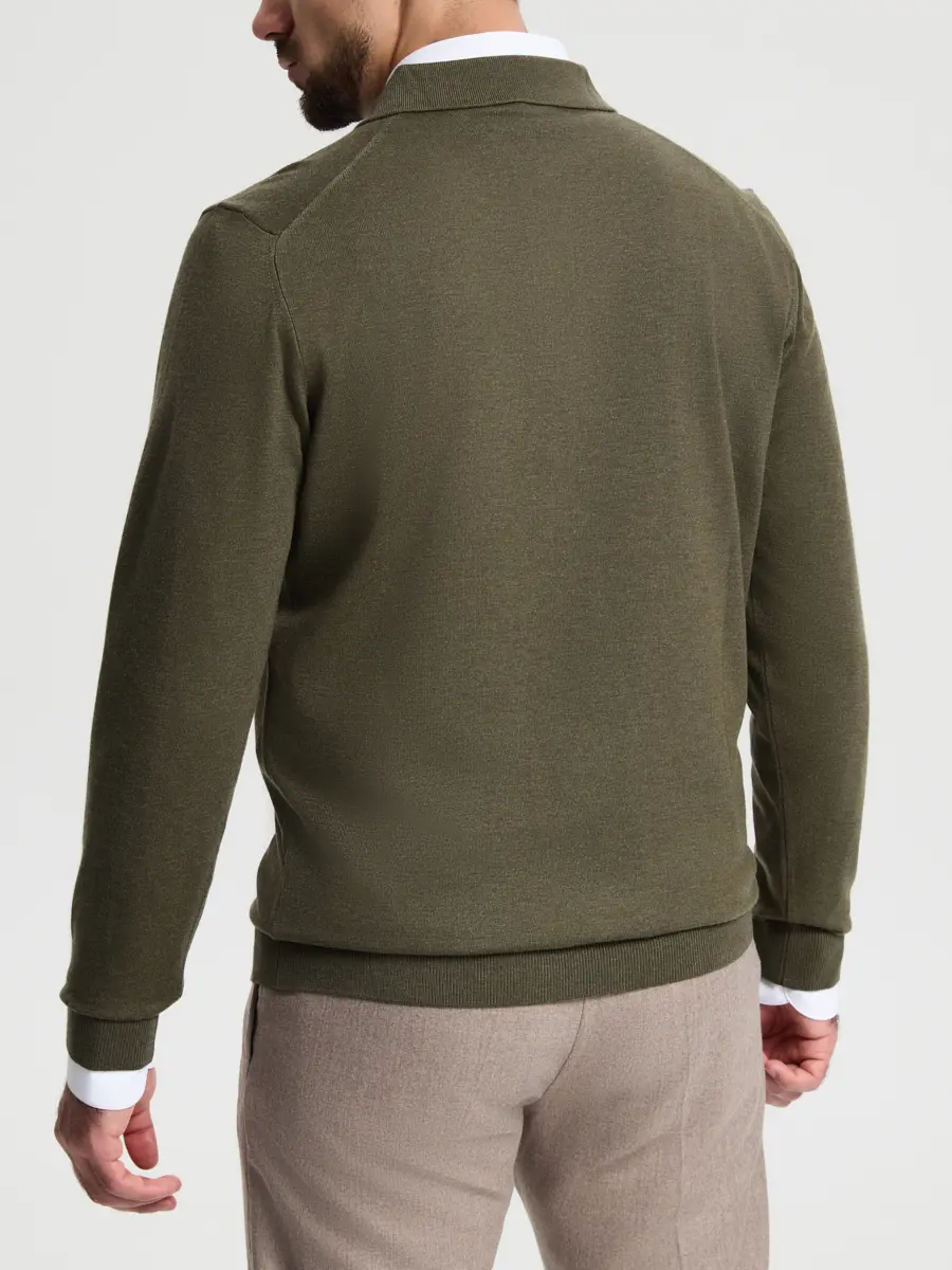 Поло из хлопка и кашемира