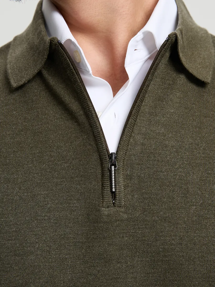 Поло из хлопка и кашемира