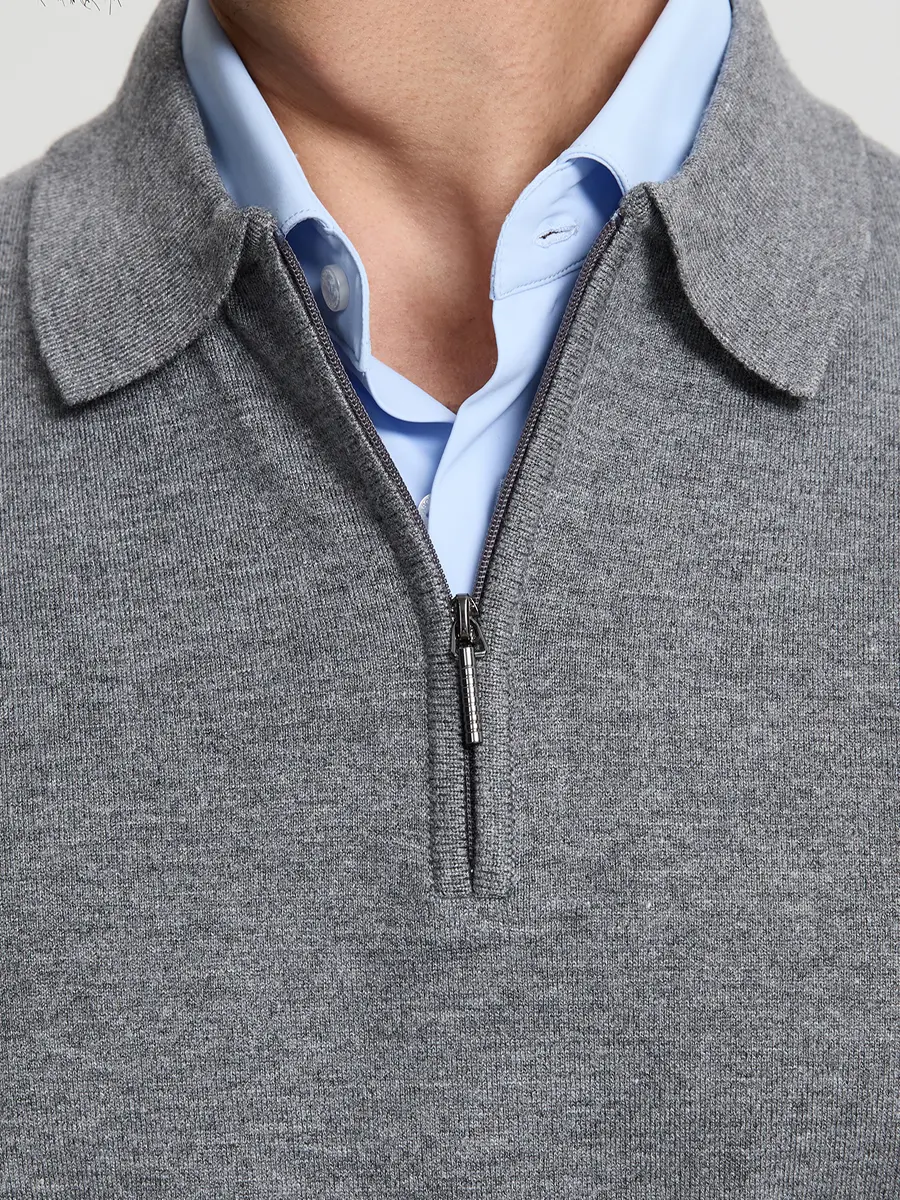Поло из хлопка и кашемира