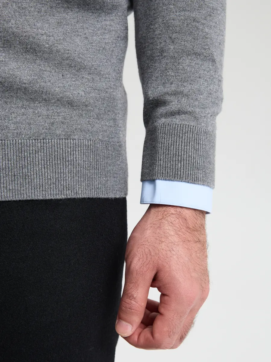 Поло из хлопка и кашемира