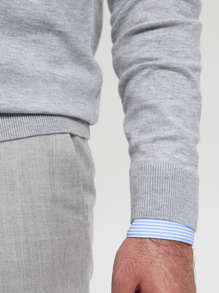 Поло из хлопка и кашемира