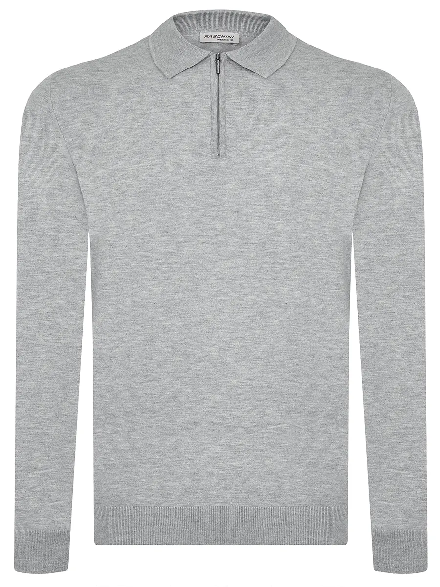 Поло из хлопка и кашемира