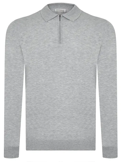 Поло из хлопка и кашемира RASCHINI