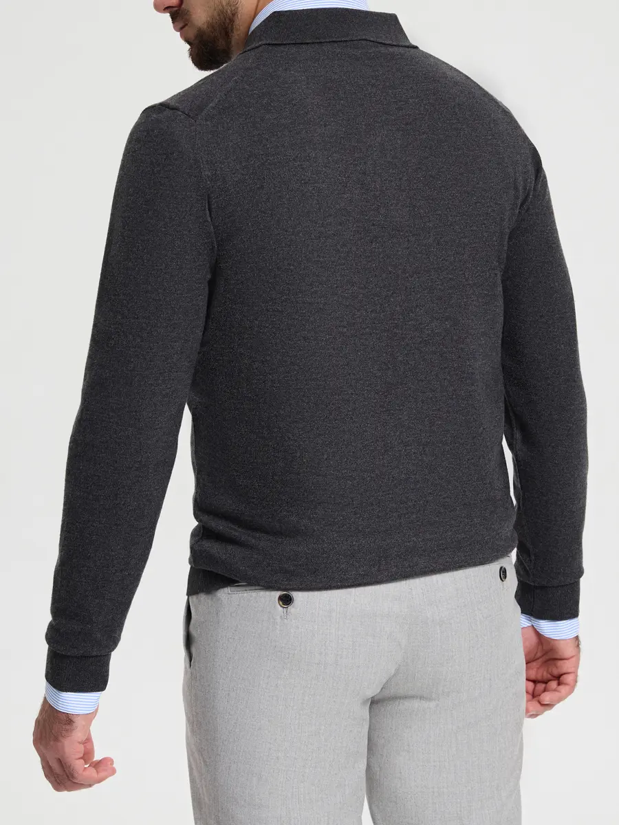 Поло из хлопка и кашемира