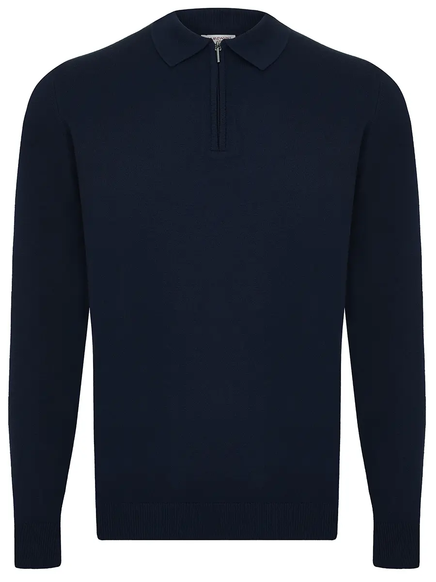 Поло из хлопка и кашемира