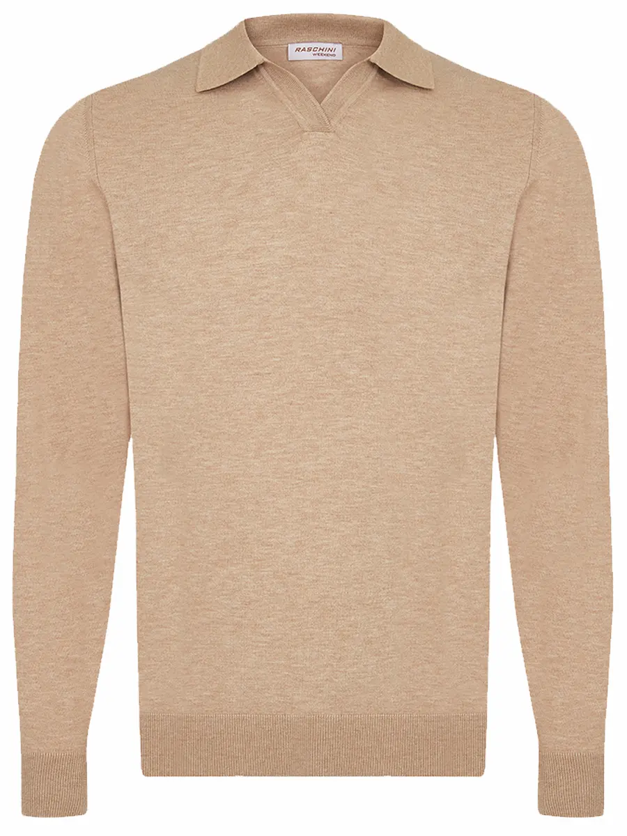 Поло из хлопка и кашемира