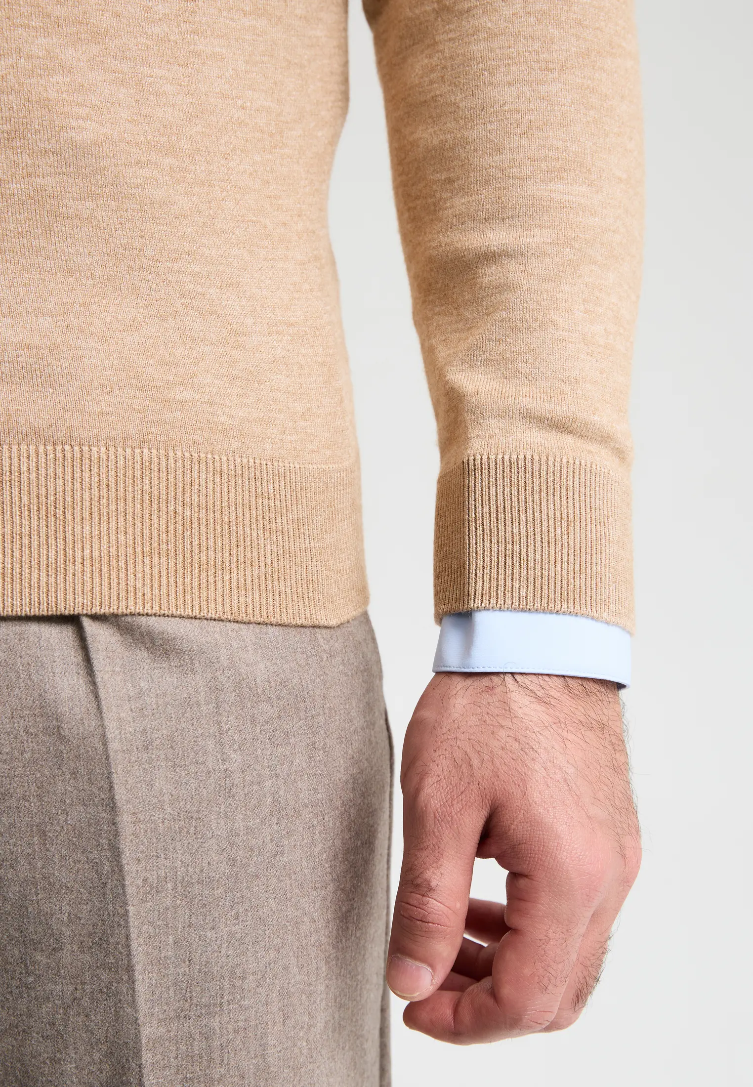 Поло из хлопка и кашемира