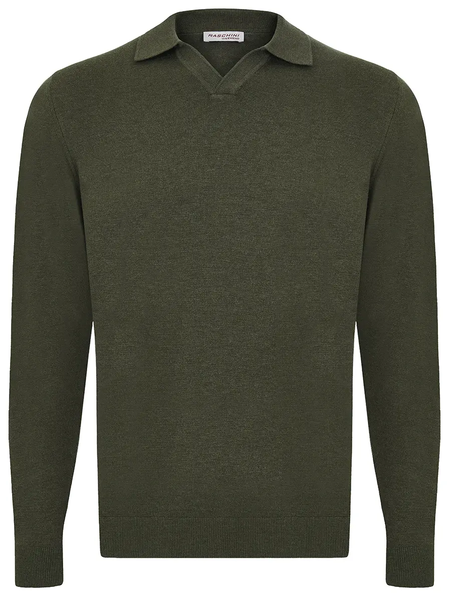 Поло из хлопка и кашемира