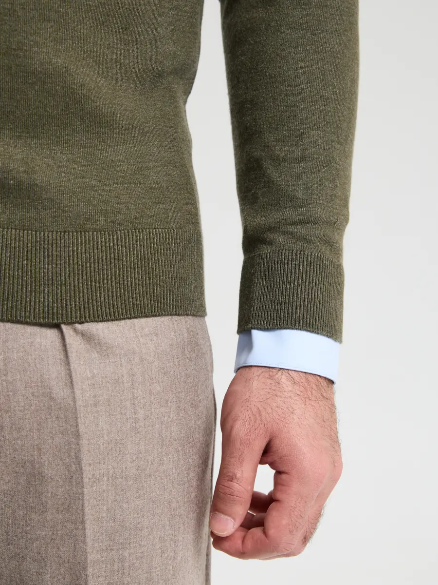 Поло из хлопка и кашемира