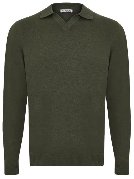 Поло из хлопка и кашемира RASCHINI