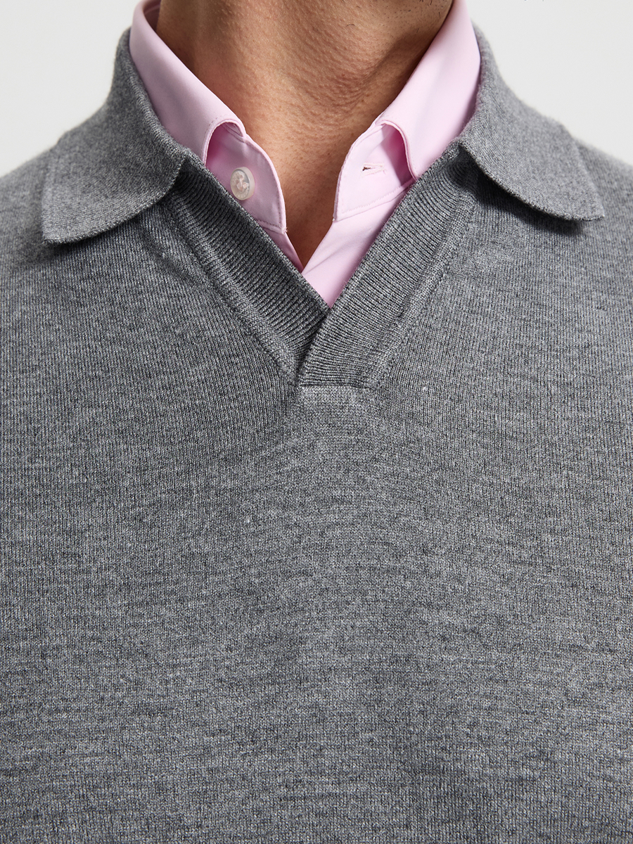 Поло из хлопка и кашемира