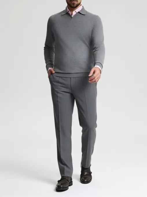 Поло из хлопка и кашемира RASCHINI