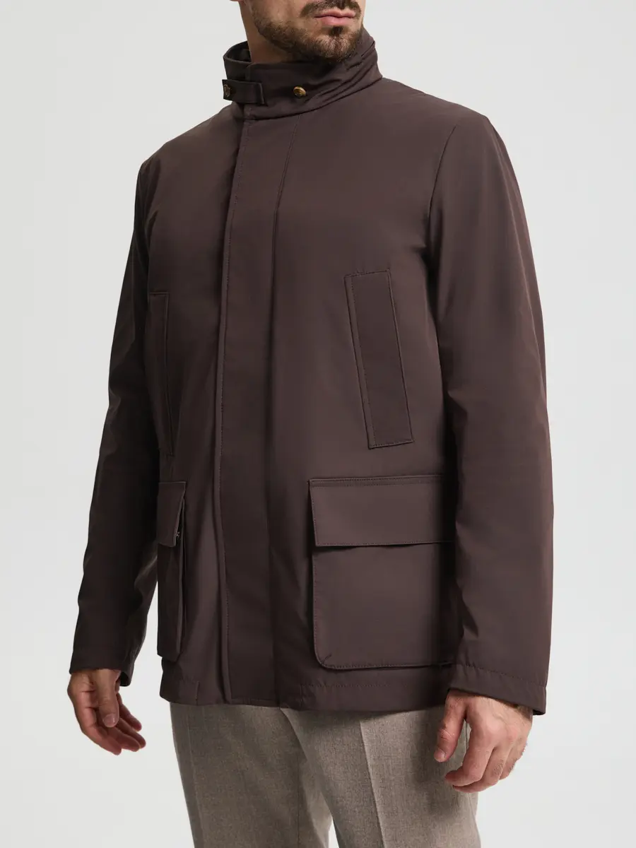 Куртка однотонная