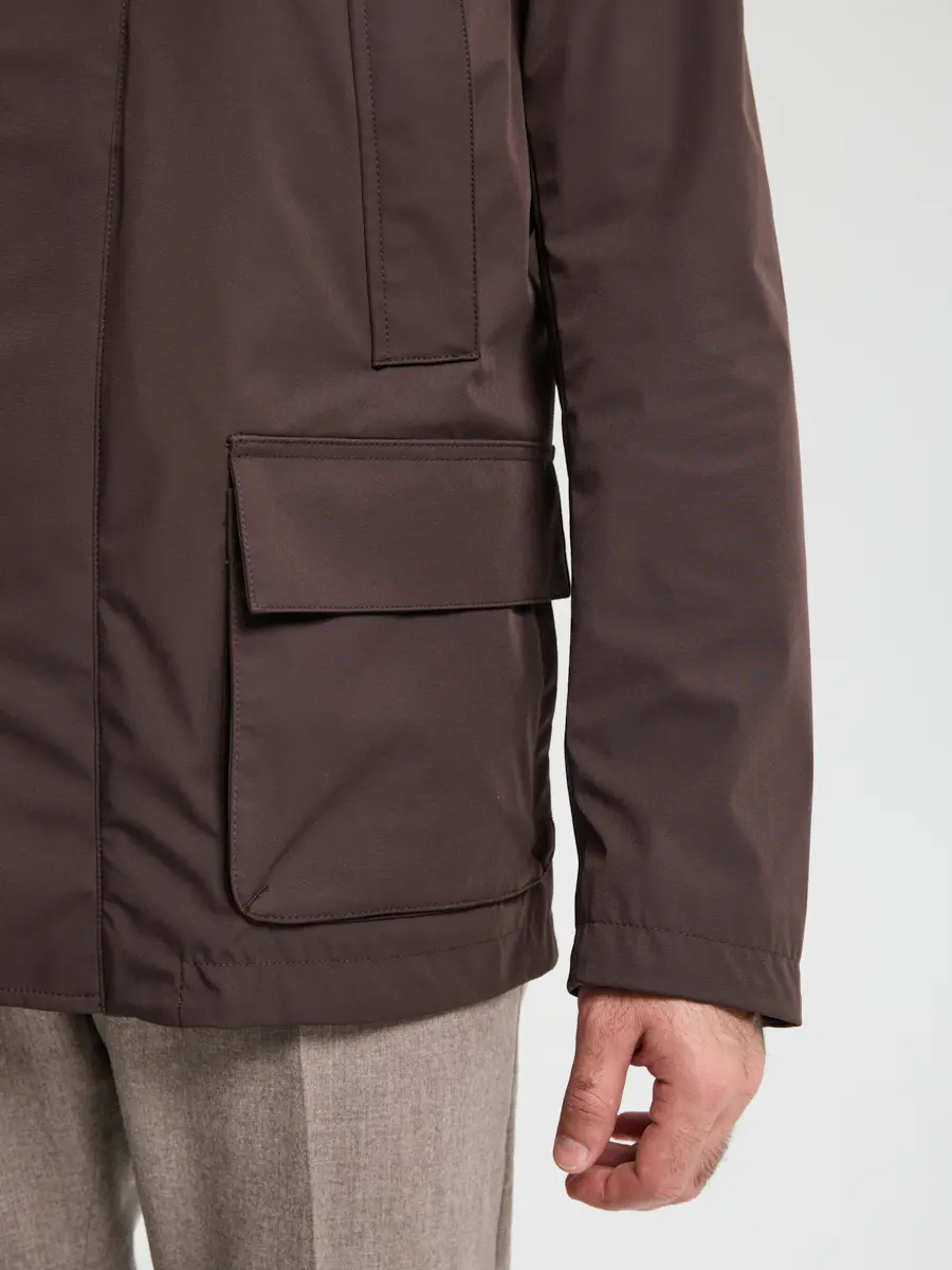 Куртка однотонная