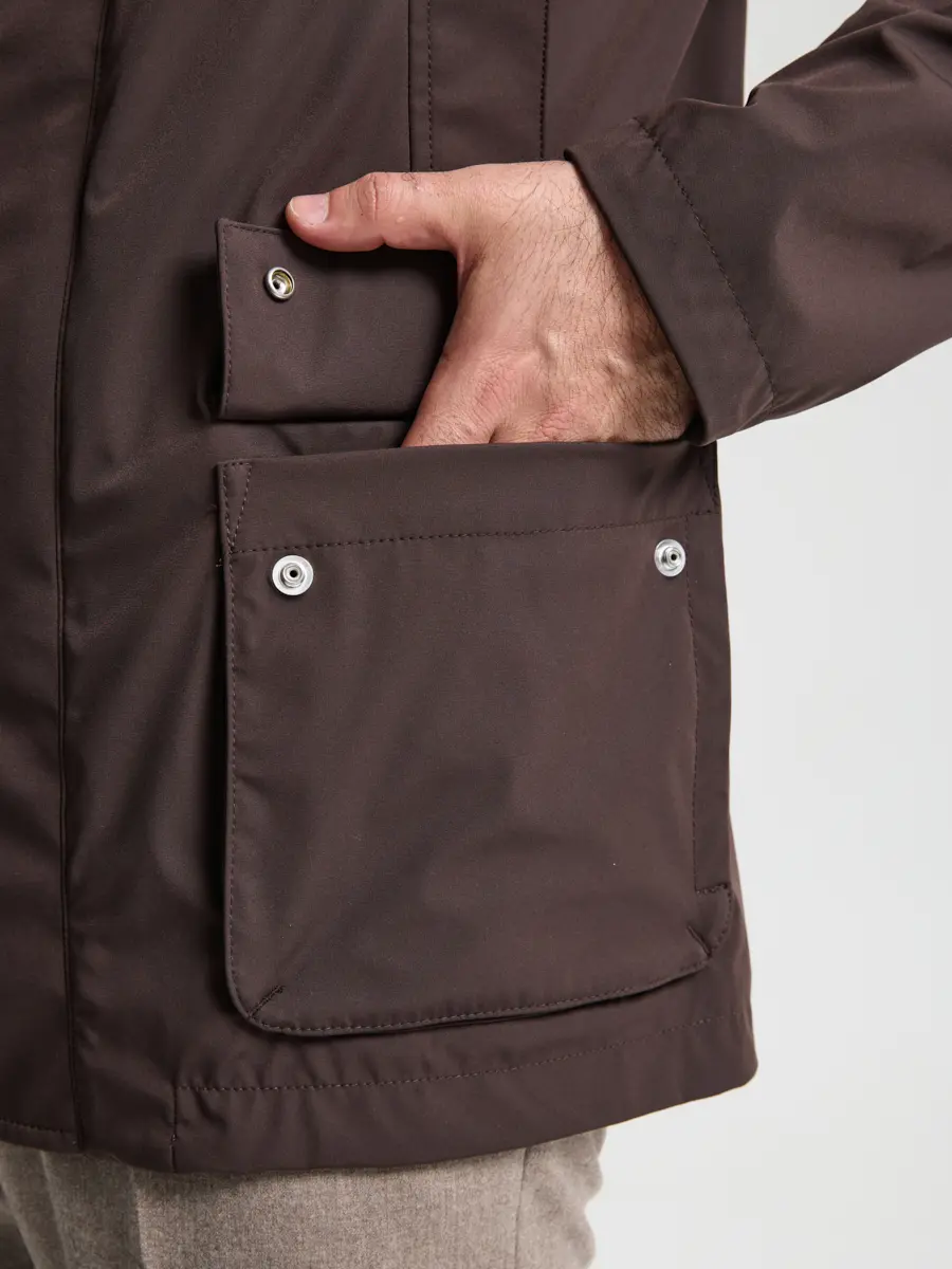 Куртка однотонная