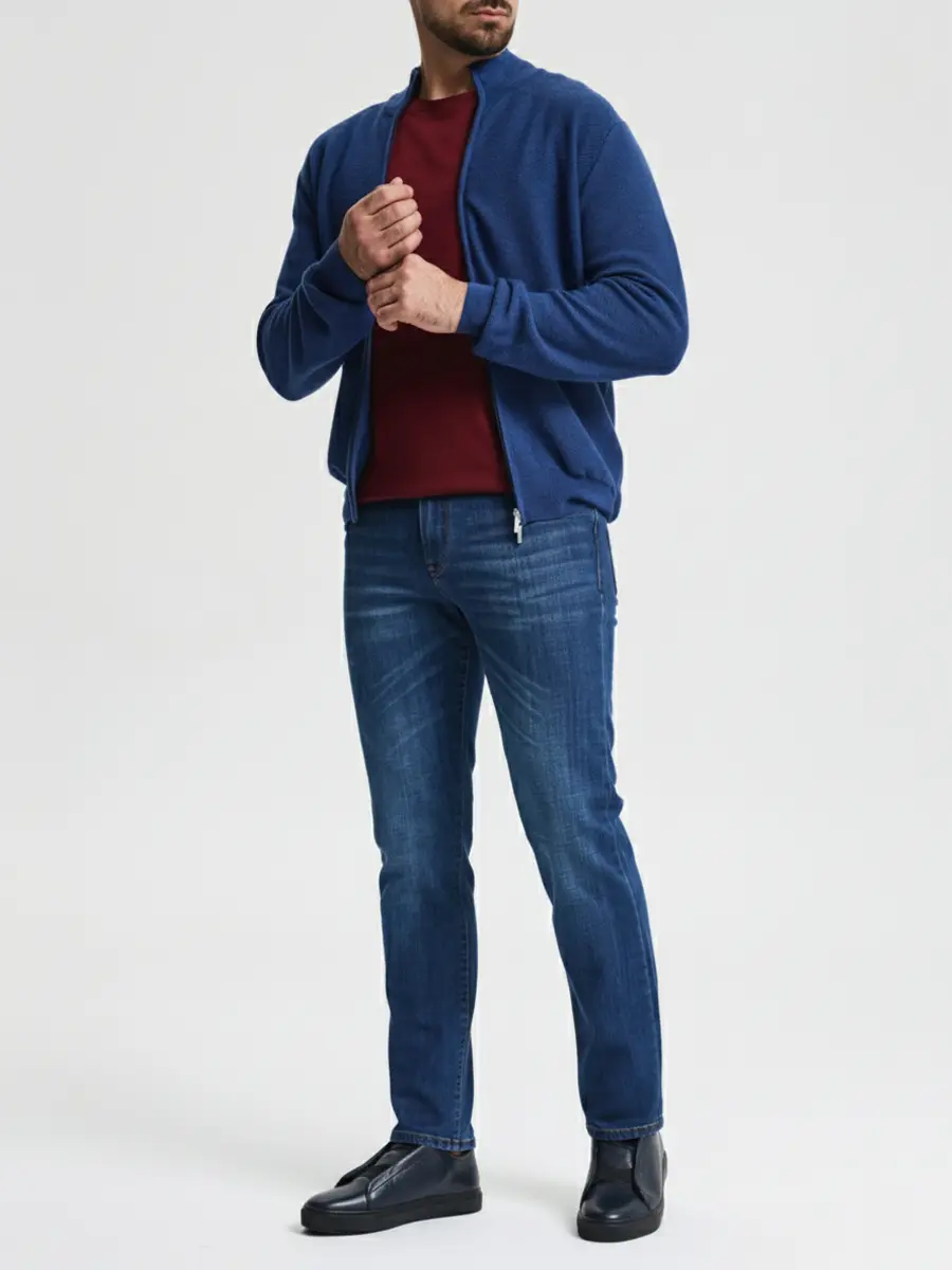 Кардиган шерстяной