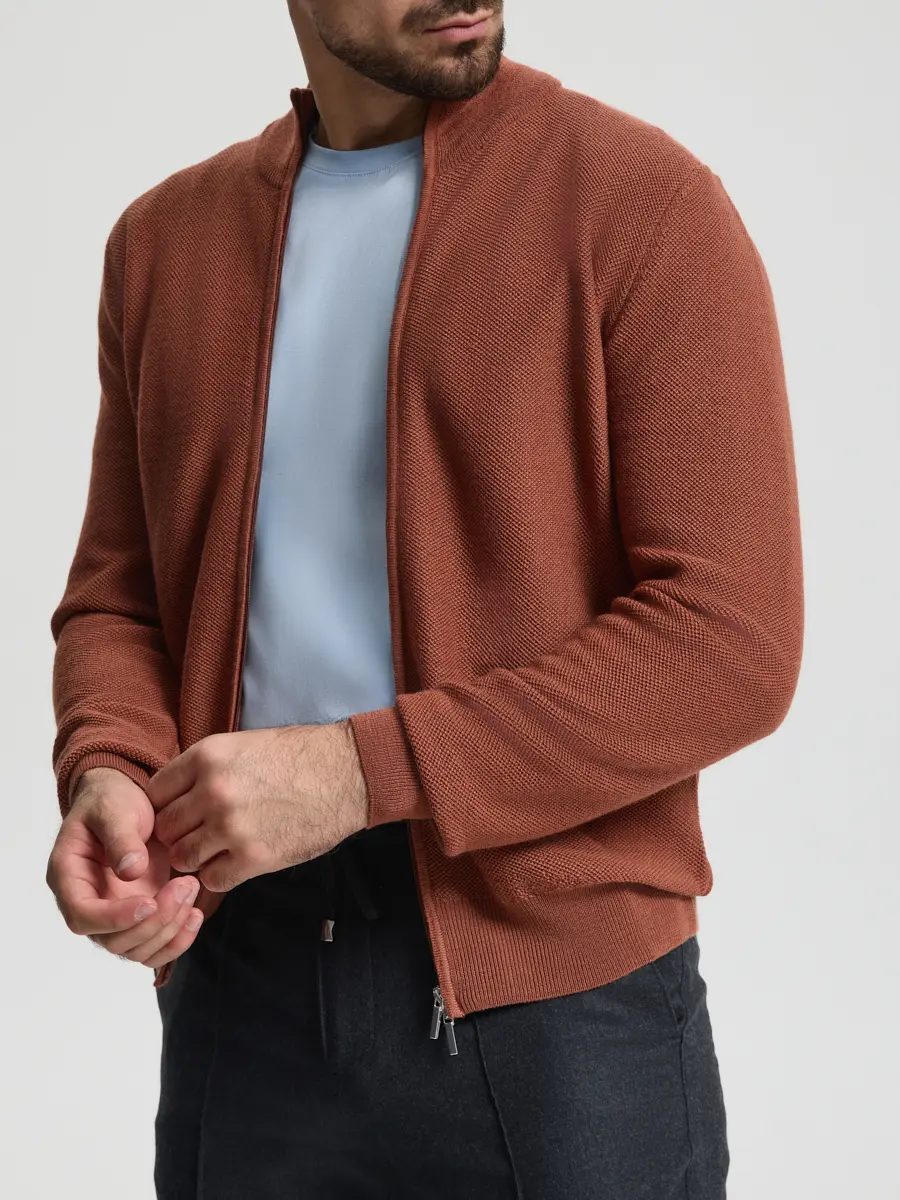 Кардиган шерстяной