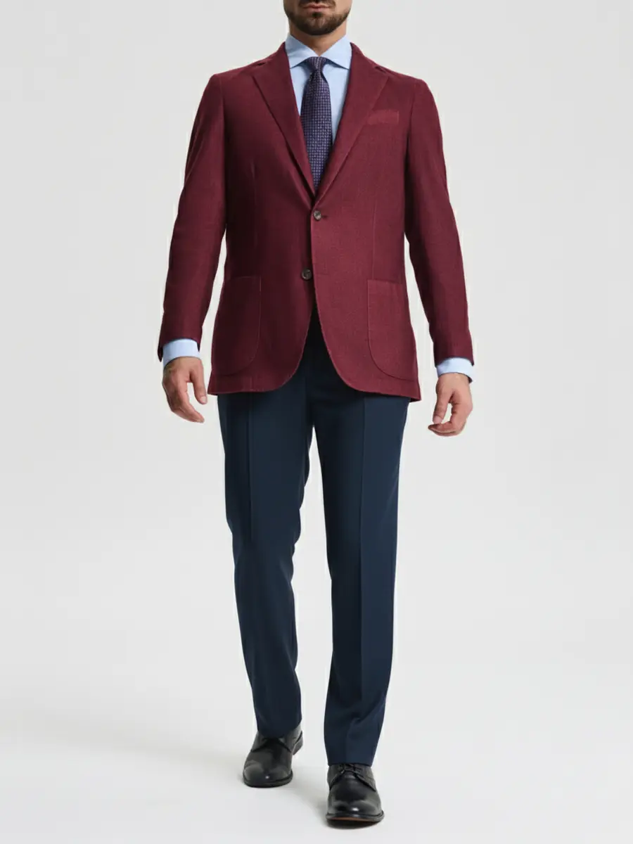 Пиджак шерстяной